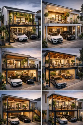 Mezannine Teras Rumah Keren di Kebayoran Lama Utara